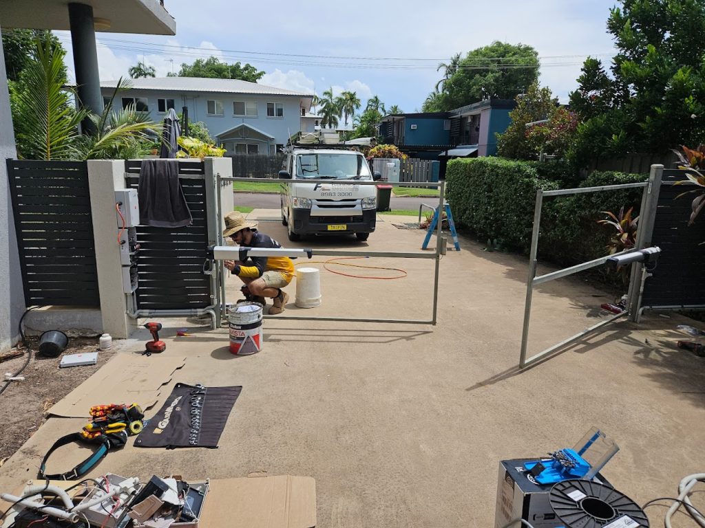 repairing door